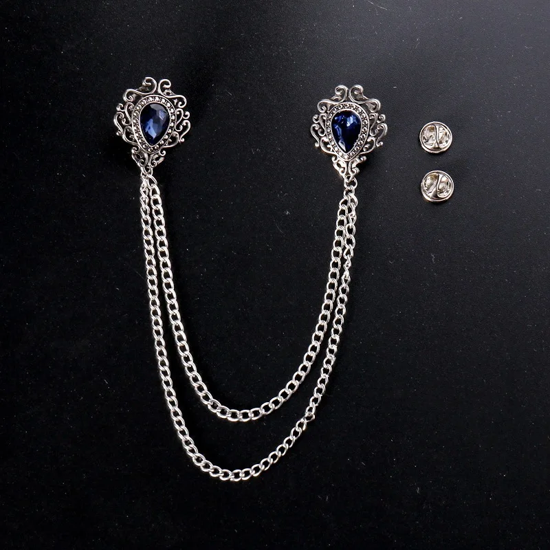Elegant Decor & Lighting Llc - Elegant Vintage Alloy Rhinestone Large Brooch