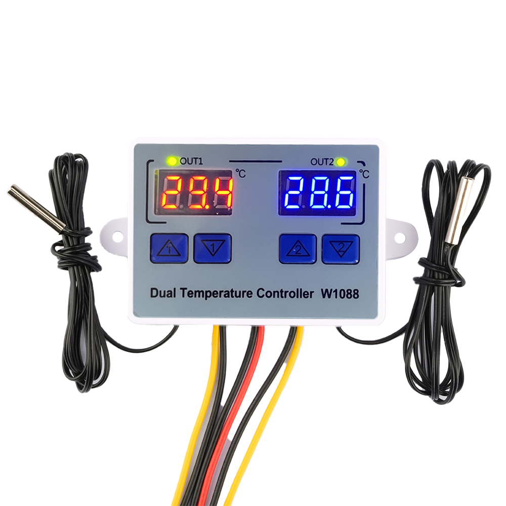 Lighting Gallery - W1088 Dual LED Digital Temperature Sensor