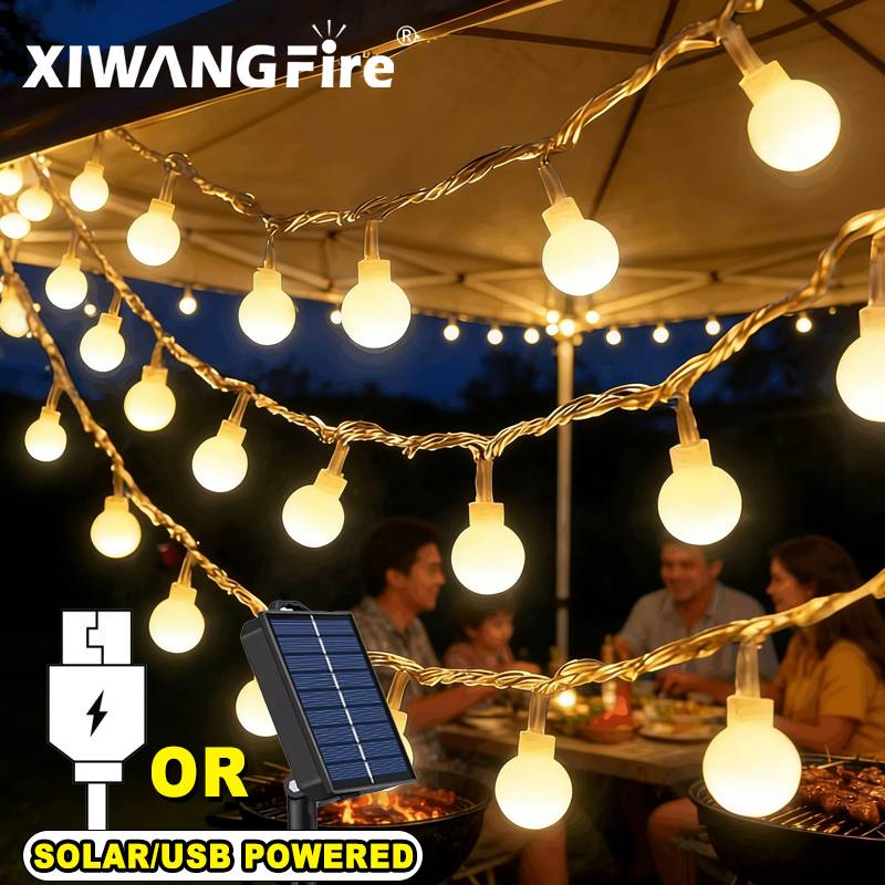 3-10M Solar/USB/Battery String - Garden Lighting Decor recension och pris