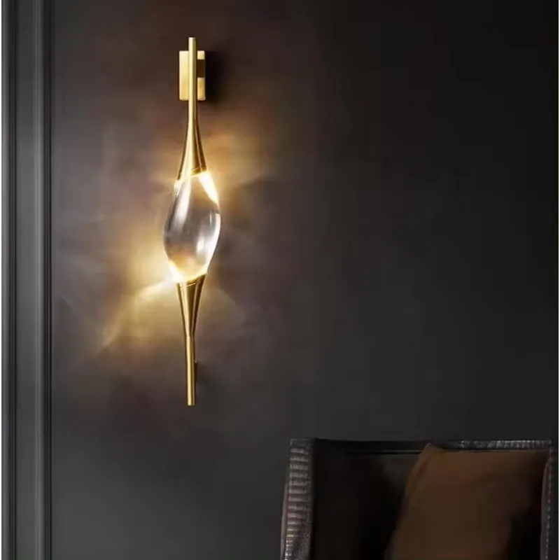 New Design Modern Full Copper  - Led Lighting Wall Decor recension och pris