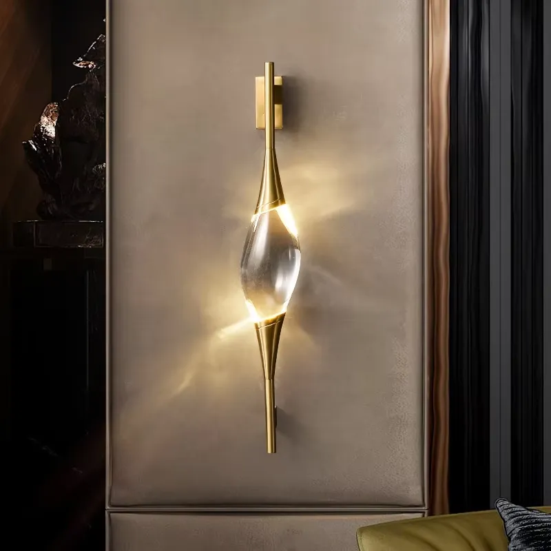 New Design Modern Full Copper  - Led Lighting Wall Decor recension och pris