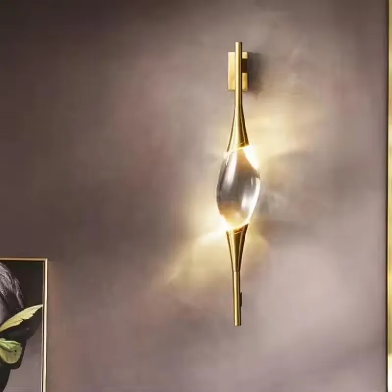 New Design Modern Full Copper  - Led Lighting Wall Decor recension och pris