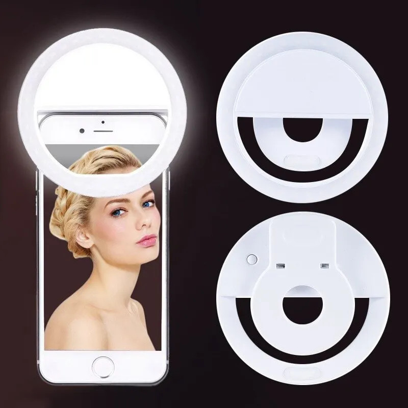 USB Rechargeable LED Selfie Ri - Lighting Gallery recension och pris