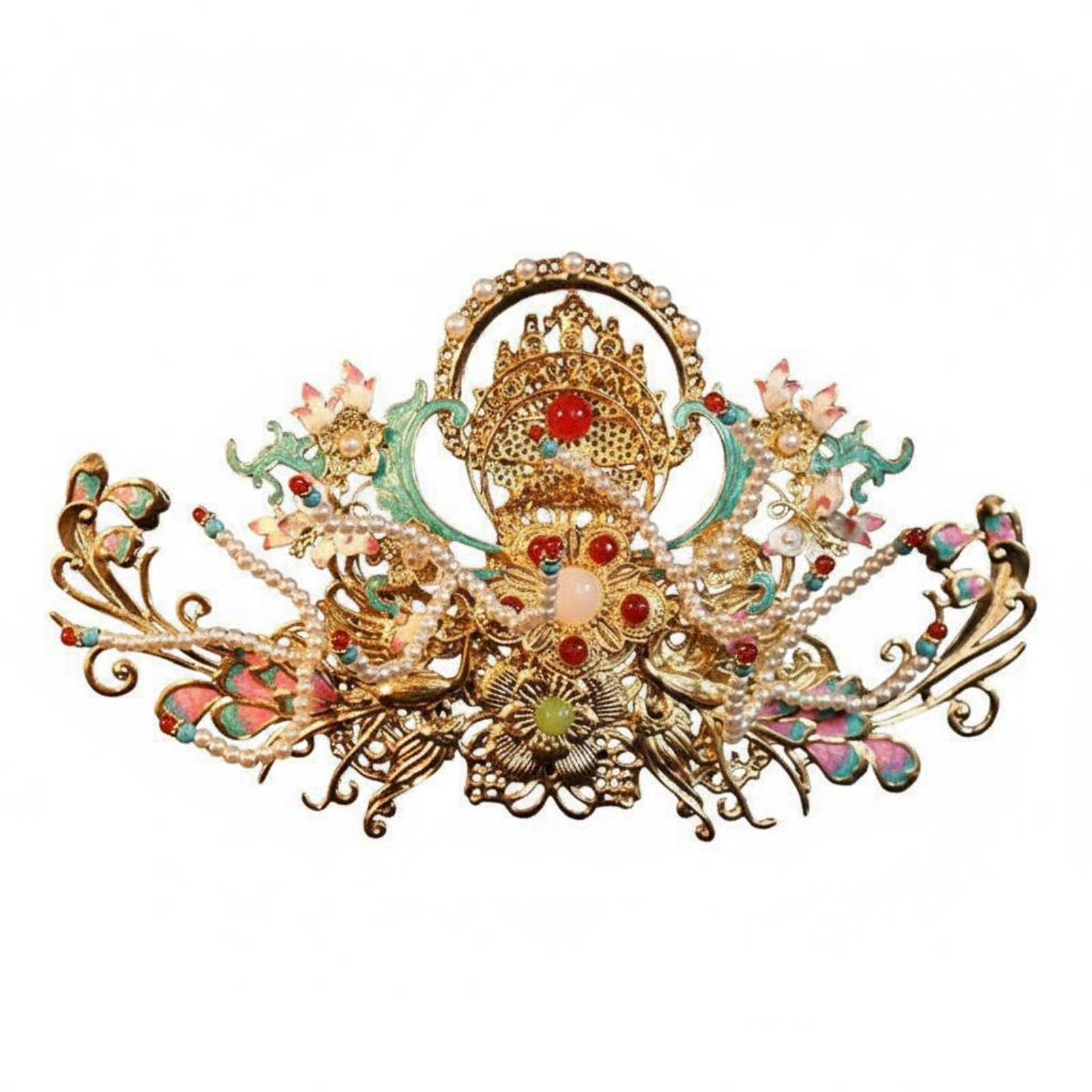 Traditional Chinese Hair Crown - Elegant Decor & Lighting Llc recension och pris