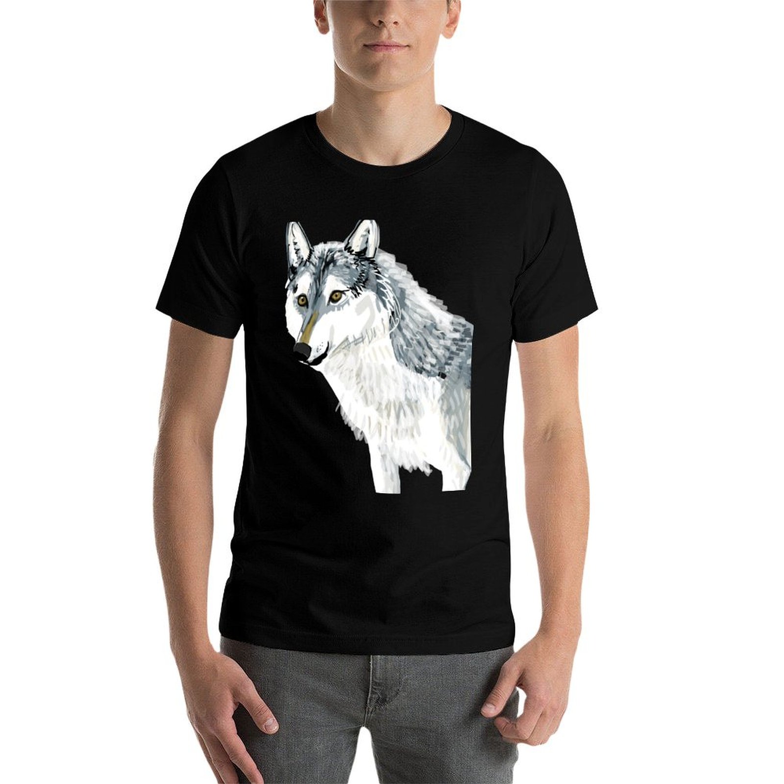 Totem Alberta Wolf T-Shirt Cas - Alberta Lighting & Decor Edmonton Ab recension och pris