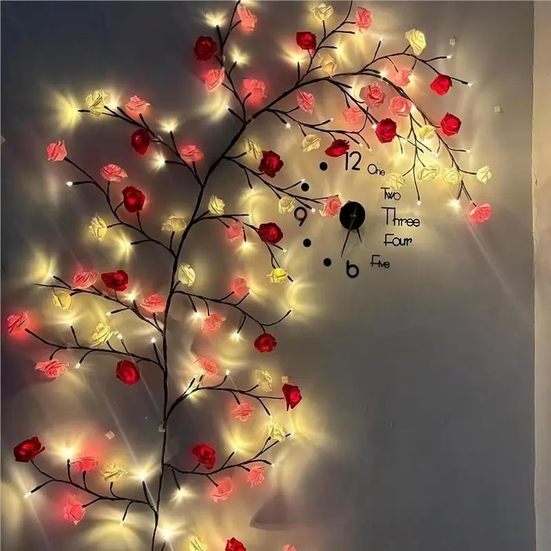 DIY Maple Leaf Rose Pendant US - Wall Decor Lighting recension och pris