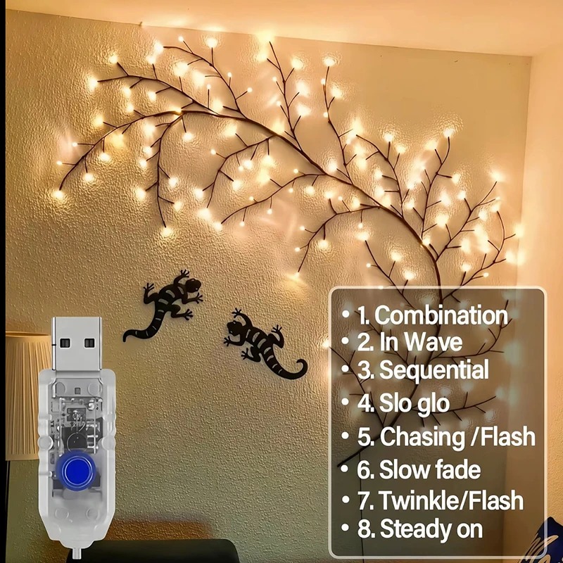 DIY Maple Leaf Rose Pendant US - Wall Decor Lighting recension och pris
