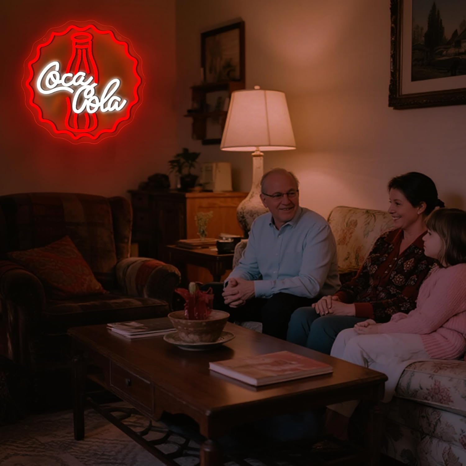 Cola Neon Sign Art Wall Light  - Led Lighting Wall Decor recension och pris