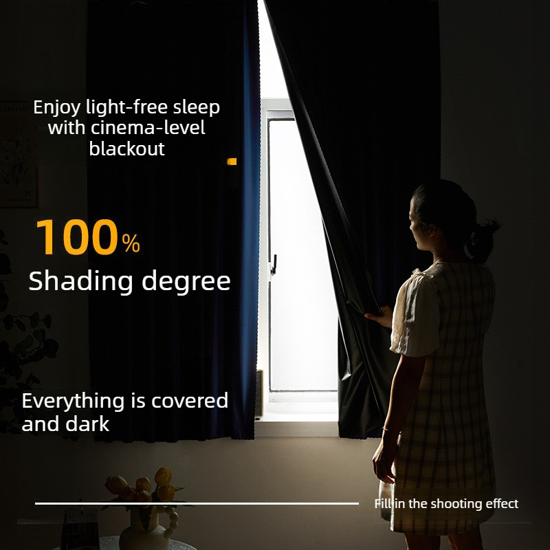 Blackout Curtain No Drill Velc - Lighting Decor Rentals recension och pris