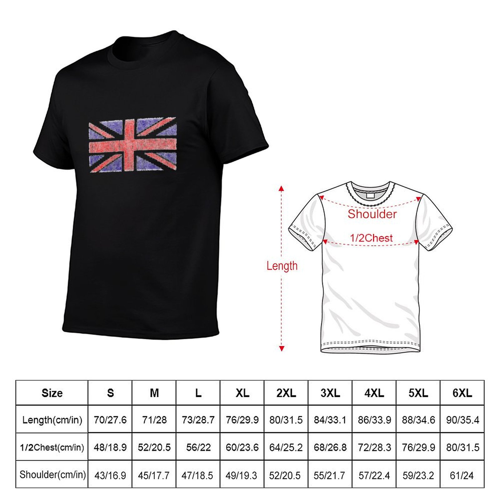 Vintage UK Union Jack Flag T-S - Union Lighting & Decor Montreal Quebec recension och pris