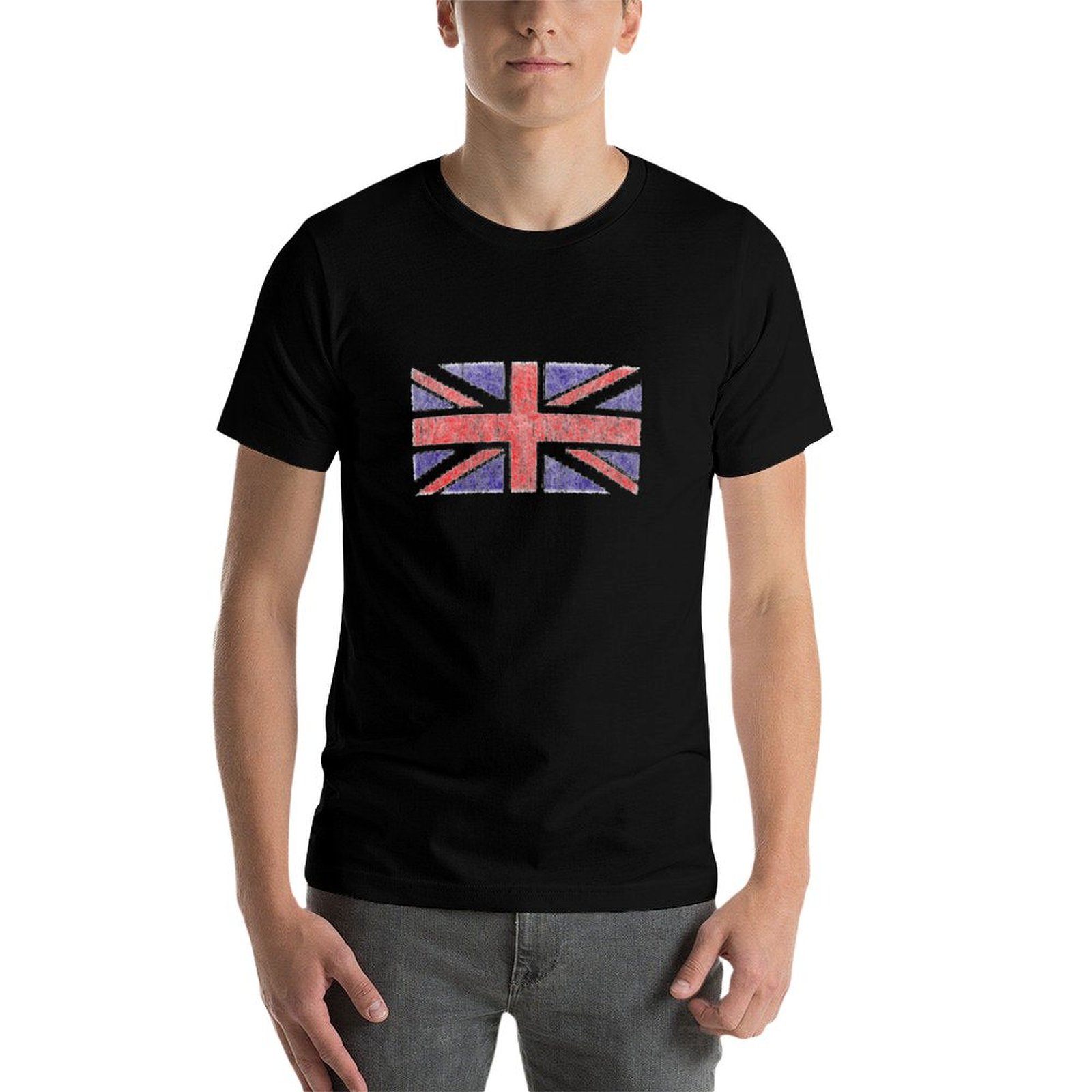 Vintage UK Union Jack Flag T-S - Union Lighting & Decor Montreal Quebec recension och pris