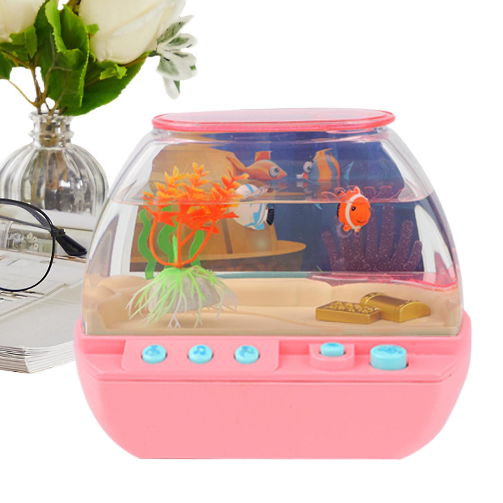 Toy Fish Tank Home Decoration  - Room Lighting Bedroom Decor recension och pris