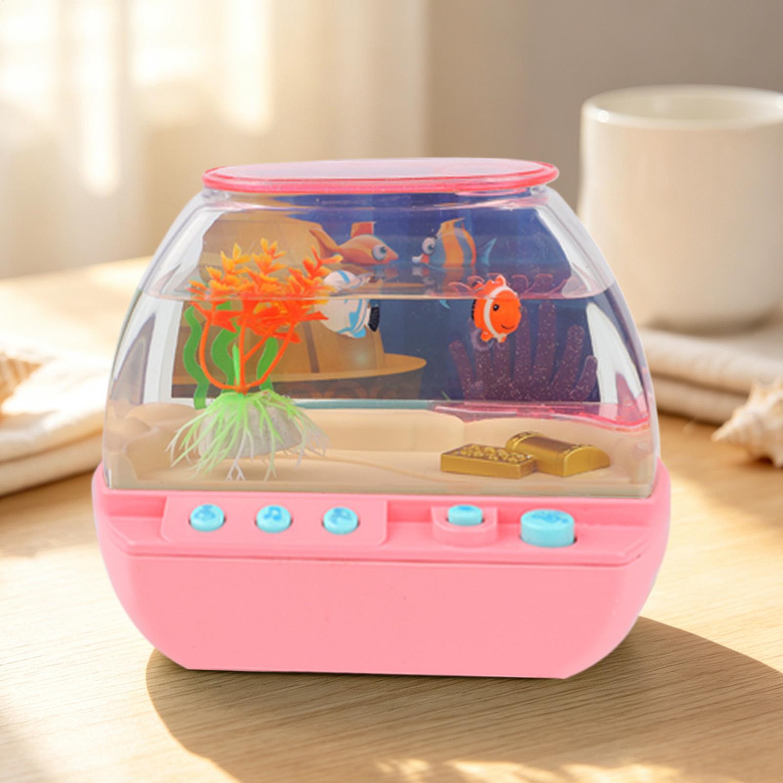 Toy Fish Tank Home Decoration  - Room Lighting Bedroom Decor recension och pris