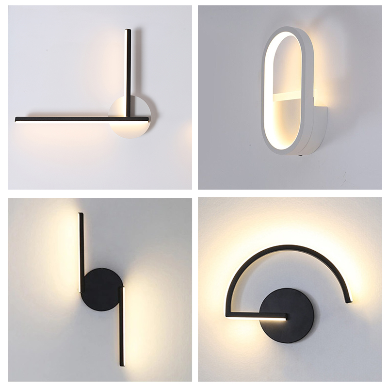 Modern Nordic LED Wall Lamp, M - Wall Decor Lighting recension och pris