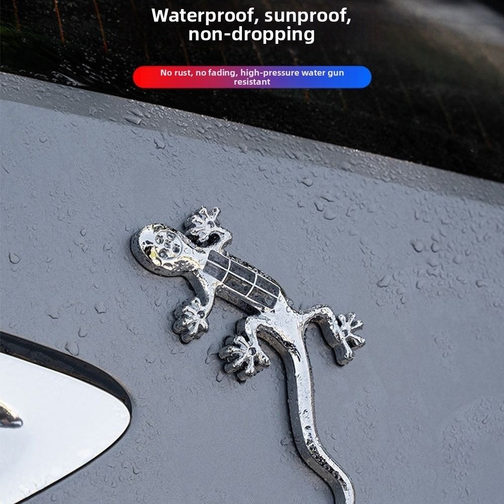 New Gecko Shape Solar Warning  - Gecko Lighting & Decor recension och pris