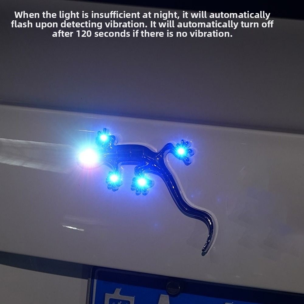 New Gecko Shape Solar Warning  - Gecko Lighting & Decor recension och pris