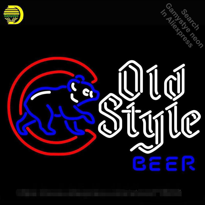 Unions Cubs O Style Neon Sign  - Union Lighting & Decor Montreal Quebec recension och pris