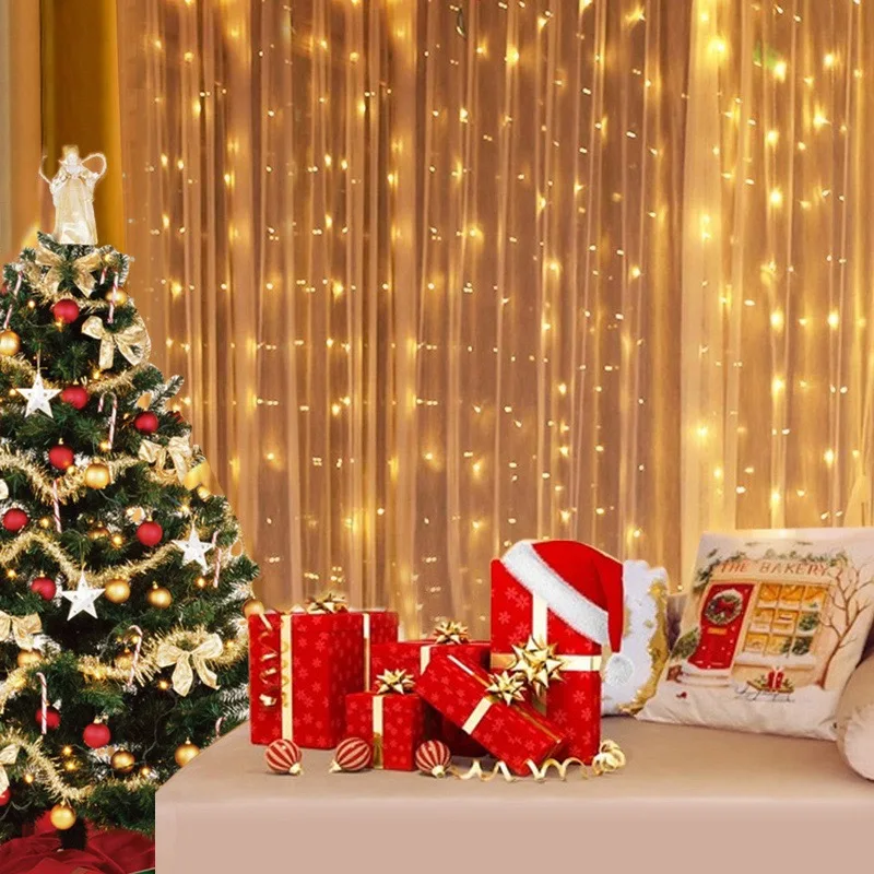 3M-6M Christmas Decoration Rem - Fairy Light Curtain recension och pris