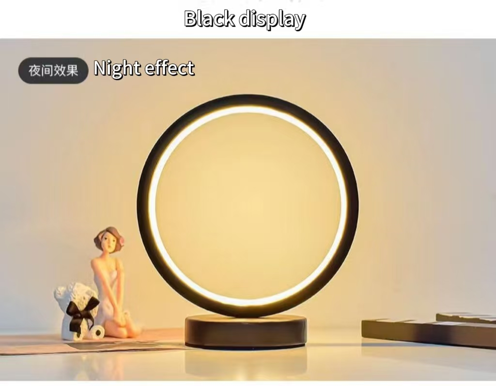 20CM LED Simple Circular Ring  - Room Lighting Bedroom Decor recension och pris