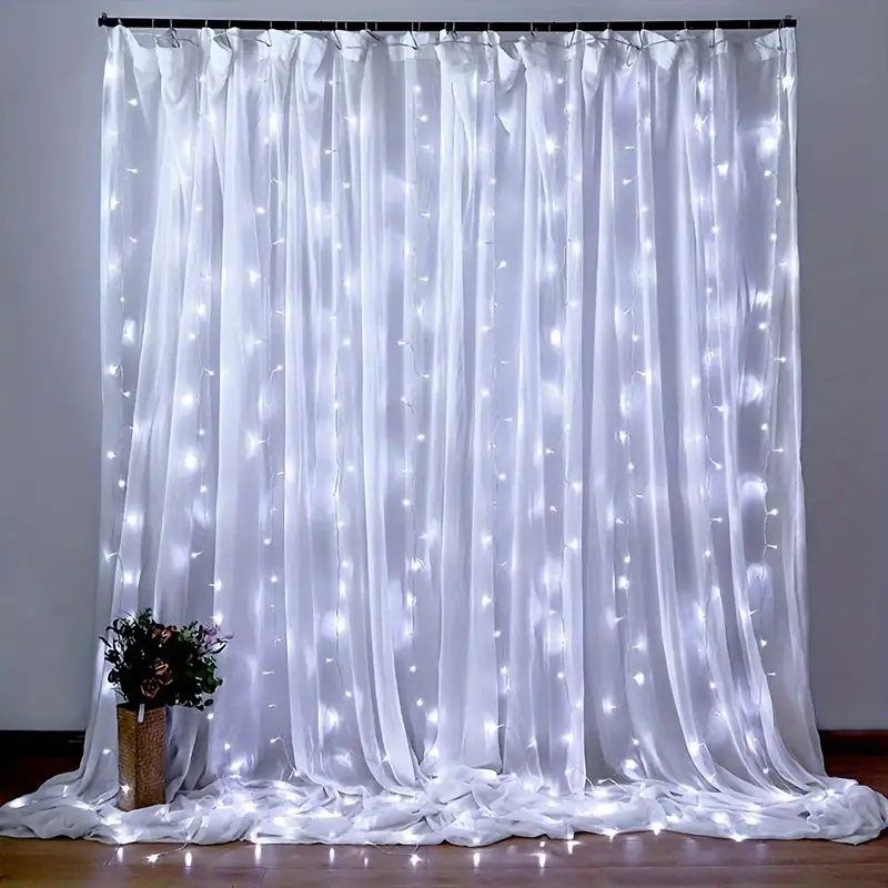 USB LED Curtain Lights Wedding - Fairy Light Curtain recension och pris