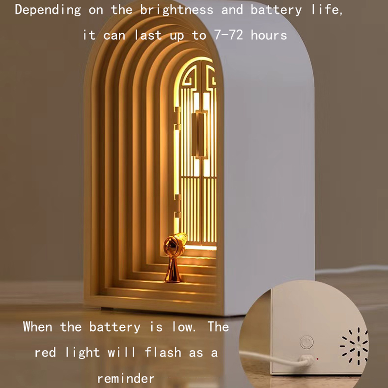 Desktop LED Table Lamp Creativ - Room Lighting Bedroom Decor recension och pris