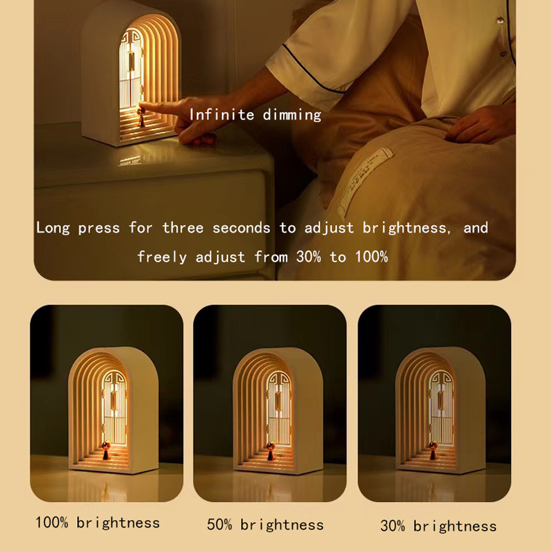 Desktop LED Table Lamp Creativ - Room Lighting Bedroom Decor recension och pris
