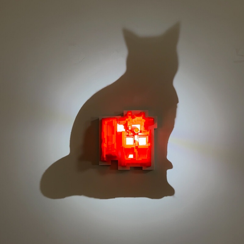 Dropshipping 3D Light Shadow N - Led Lighting Wall Decor recension och pris