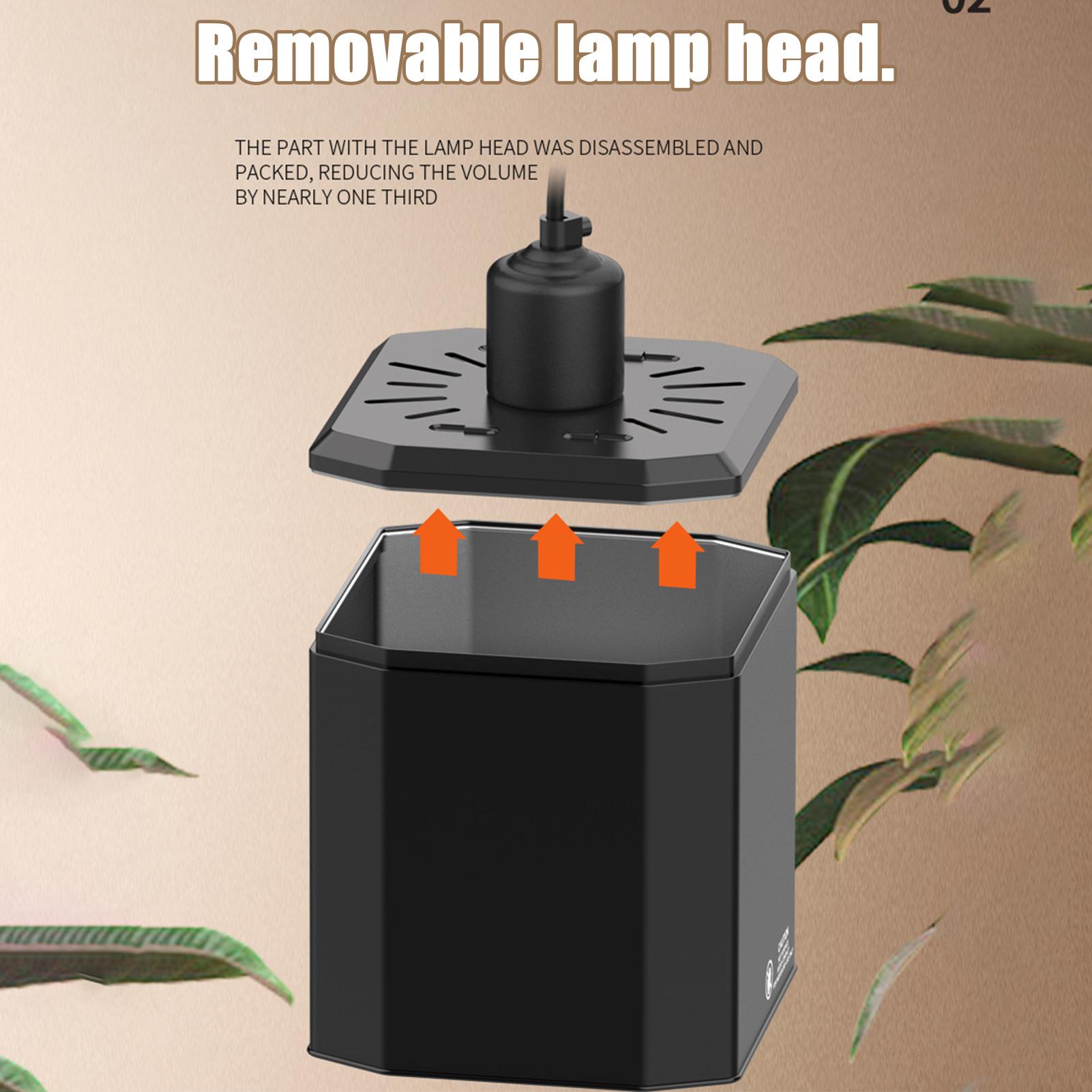 Reptile Heat Lamp Fixture Rept - Gecko Lighting & Decor recension och pris