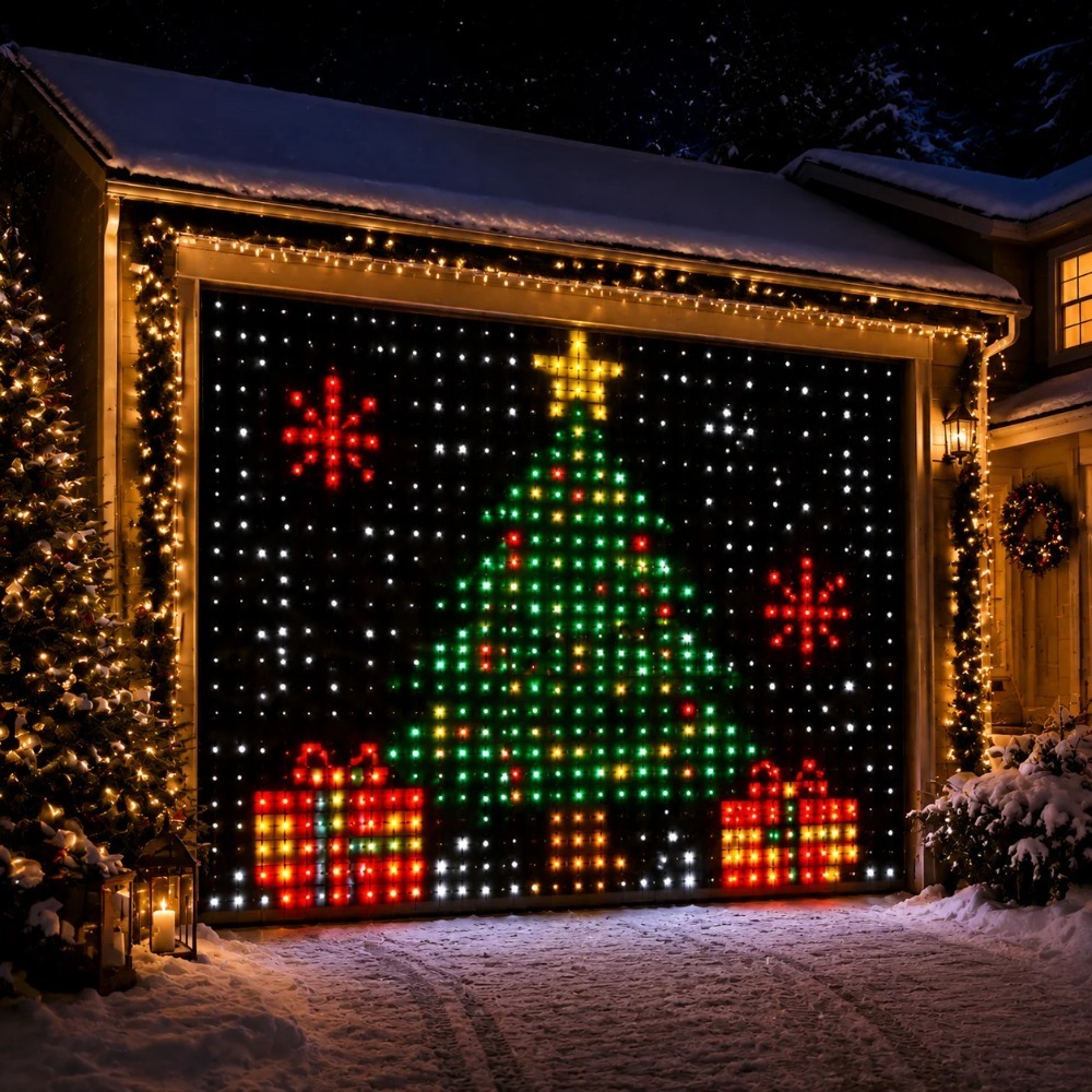 Smart RGB LED Curtain Lights B - Fairy Light Curtain recension och pris
