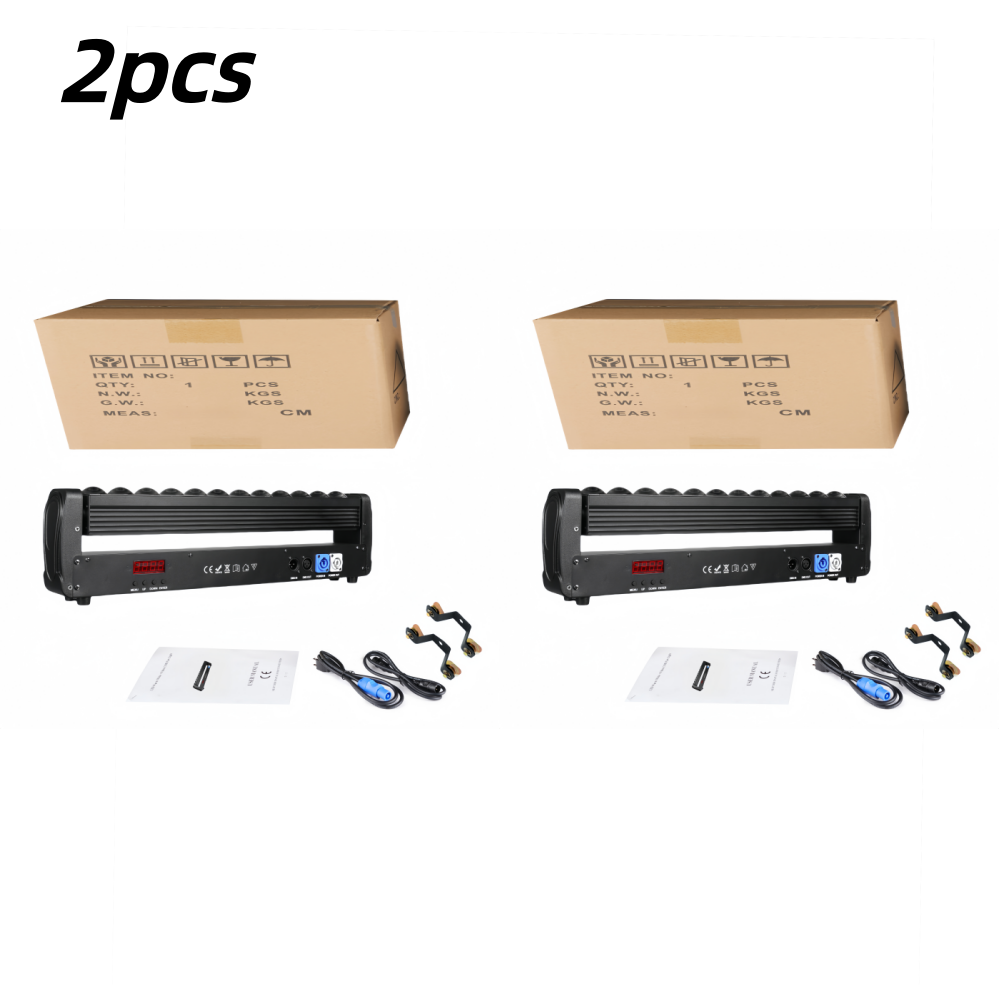 2pcs 200W Double Sides Beam Cu - Fairy Light Curtain recension och pris