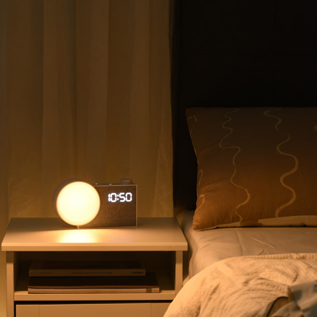 WILIT LED Night Light Alarm Cl - Room Lighting Bedroom Decor recension och pris
