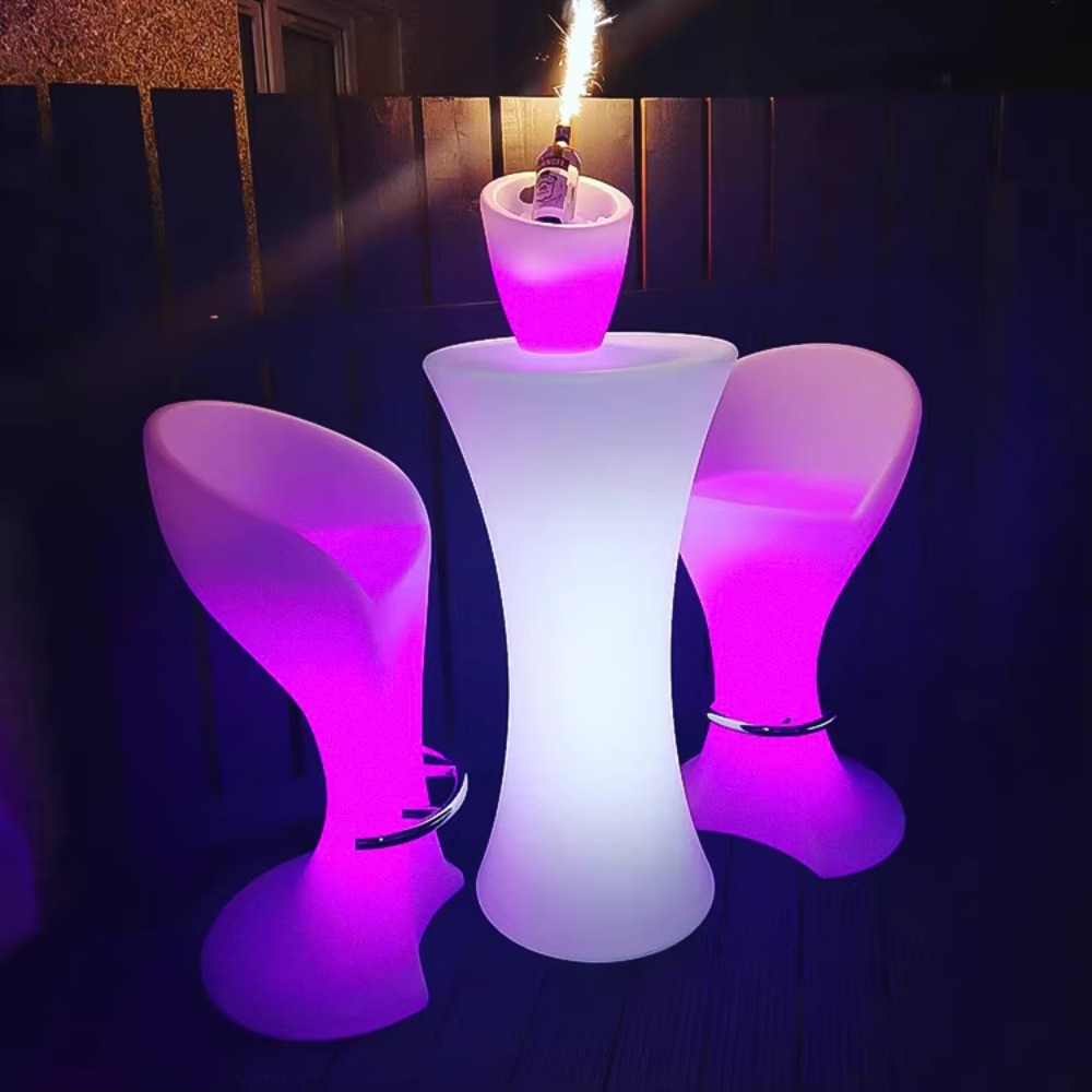 Wholesale LED High Bar Tables  - Lighting Decor Rentals recension och pris
