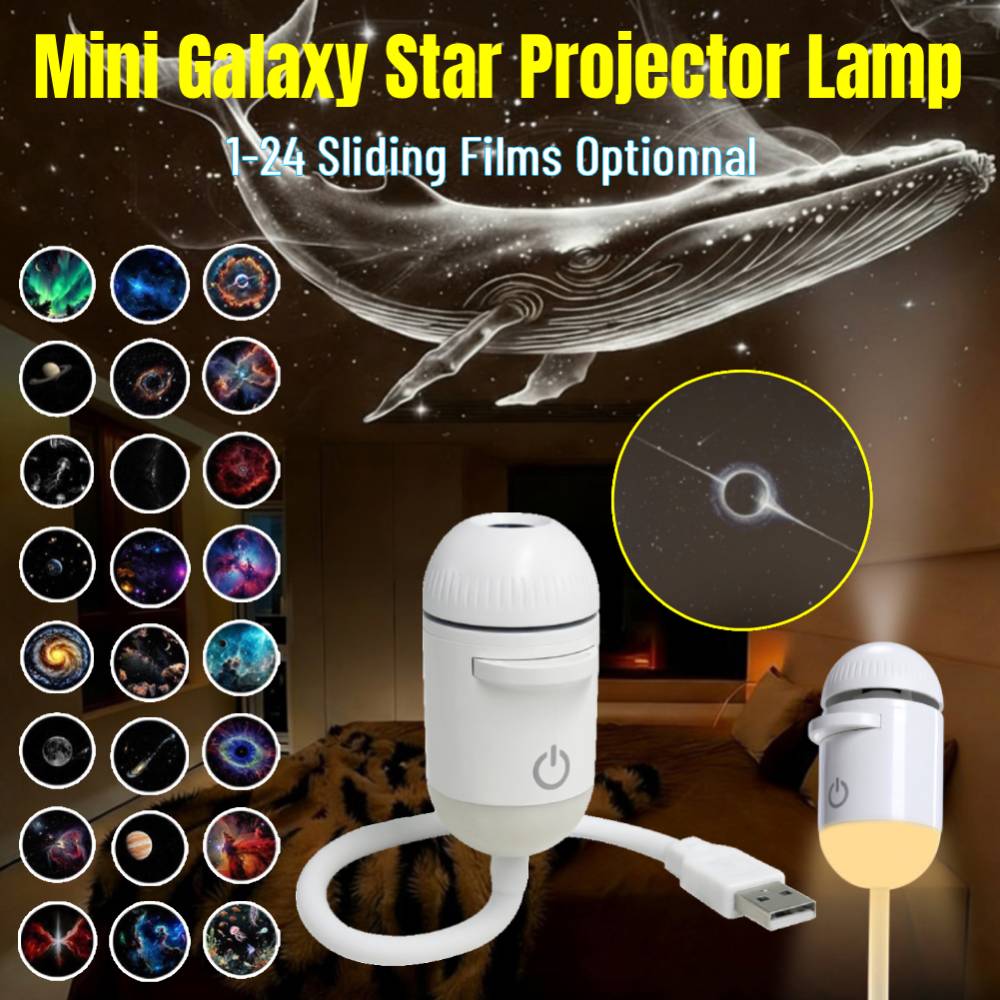Galaxy Starry Sky Night Light  - Led Lighting Wall Decor recension och pris