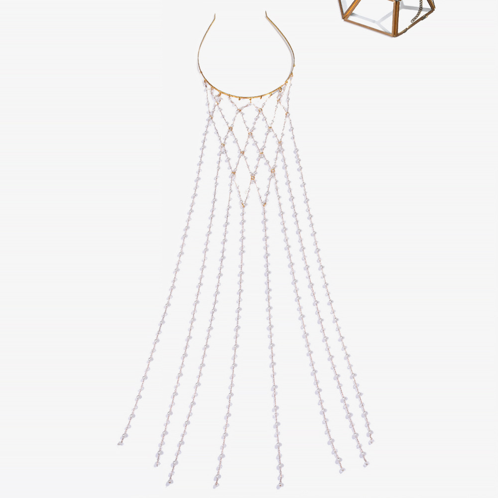 Boho Imitation Pearl Hair Chai - Elegant Decor & Lighting Llc recension och pris