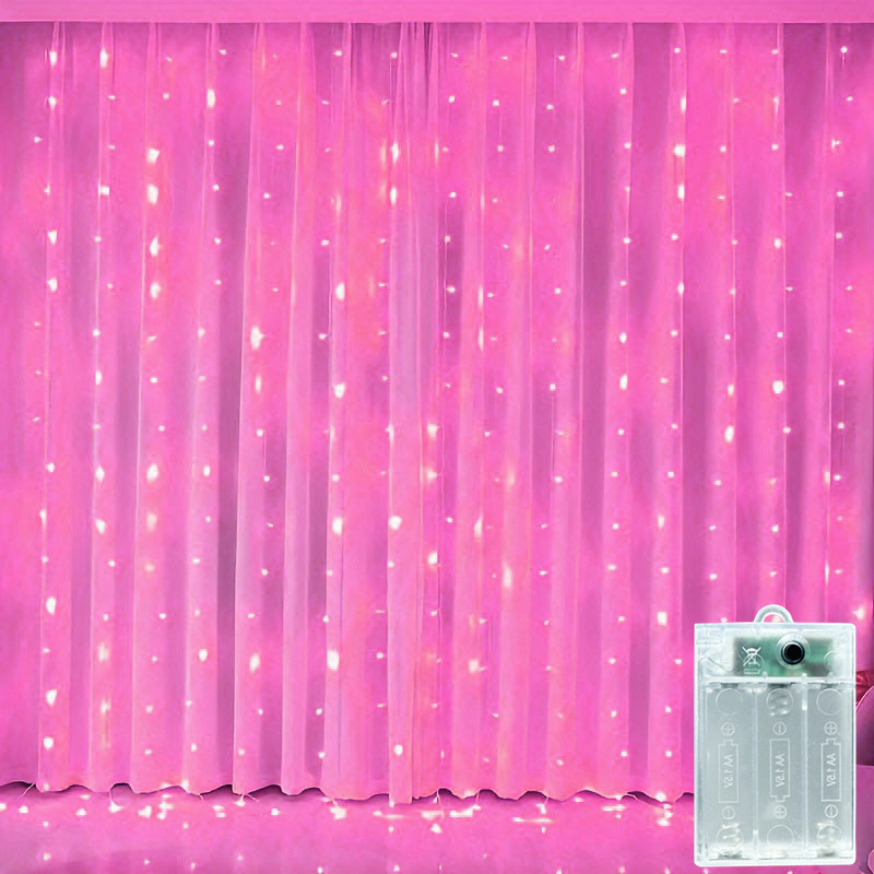 Battery Power LED Curtain Fair - Fairy Light Curtain recension och pris