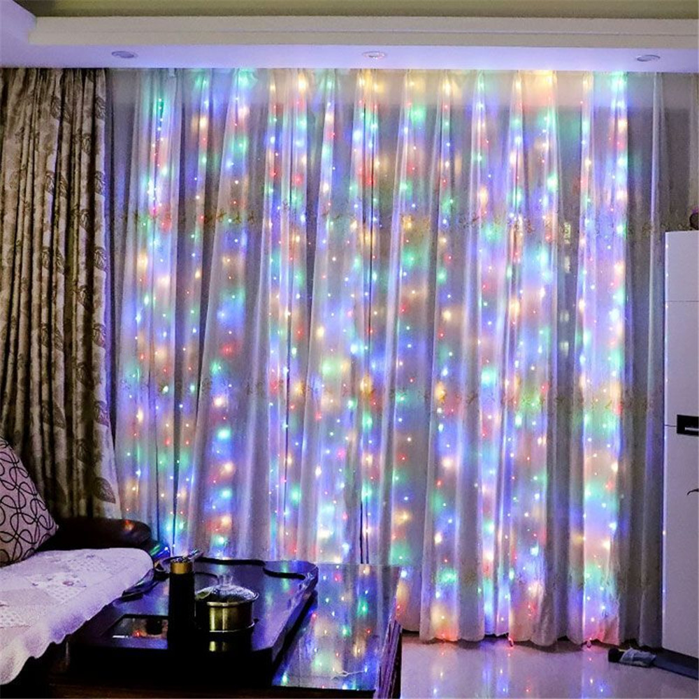 Battery Power LED Curtain Fair - Fairy Light Curtain recension och pris
